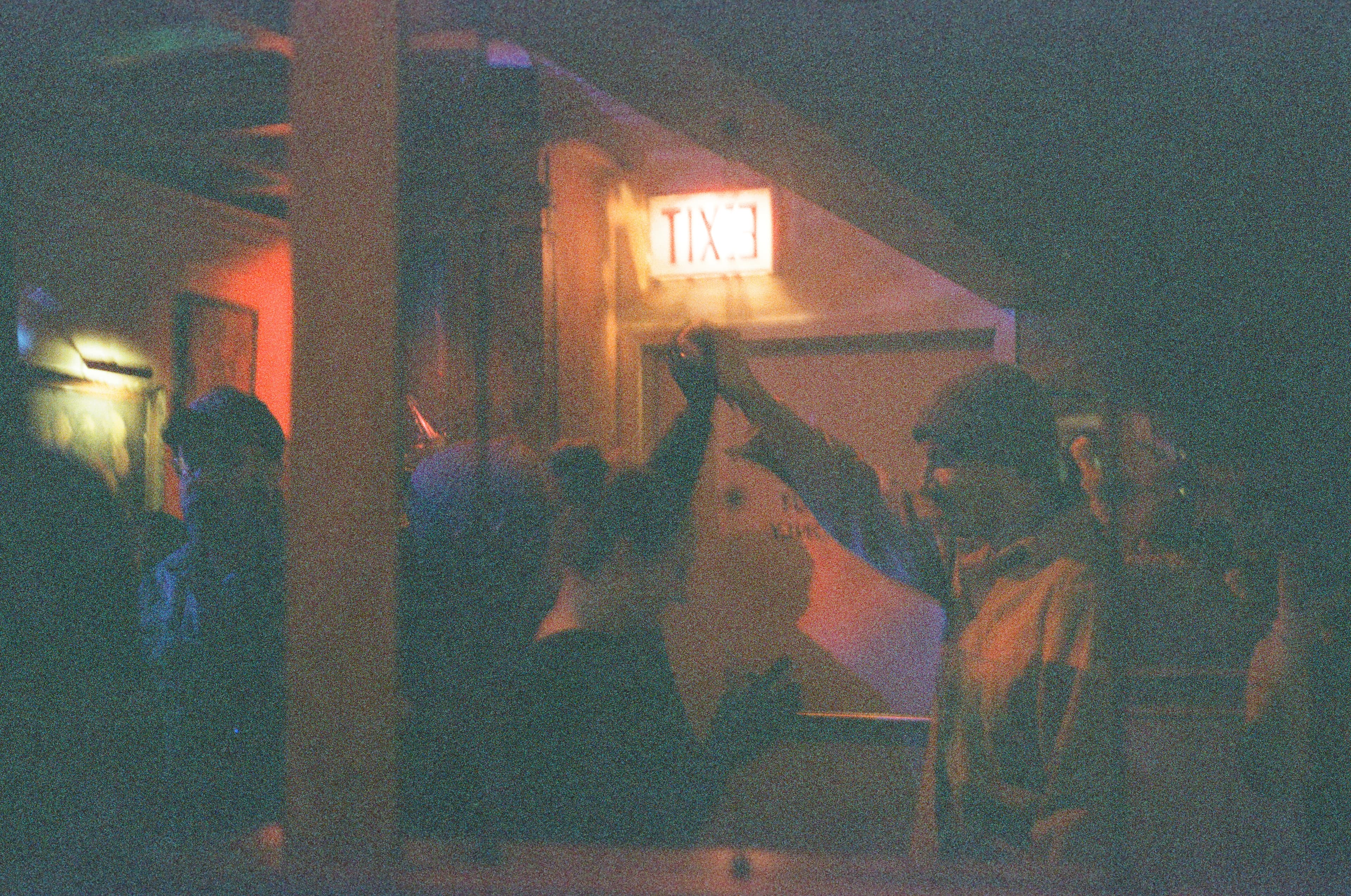 Couple dancing at bar