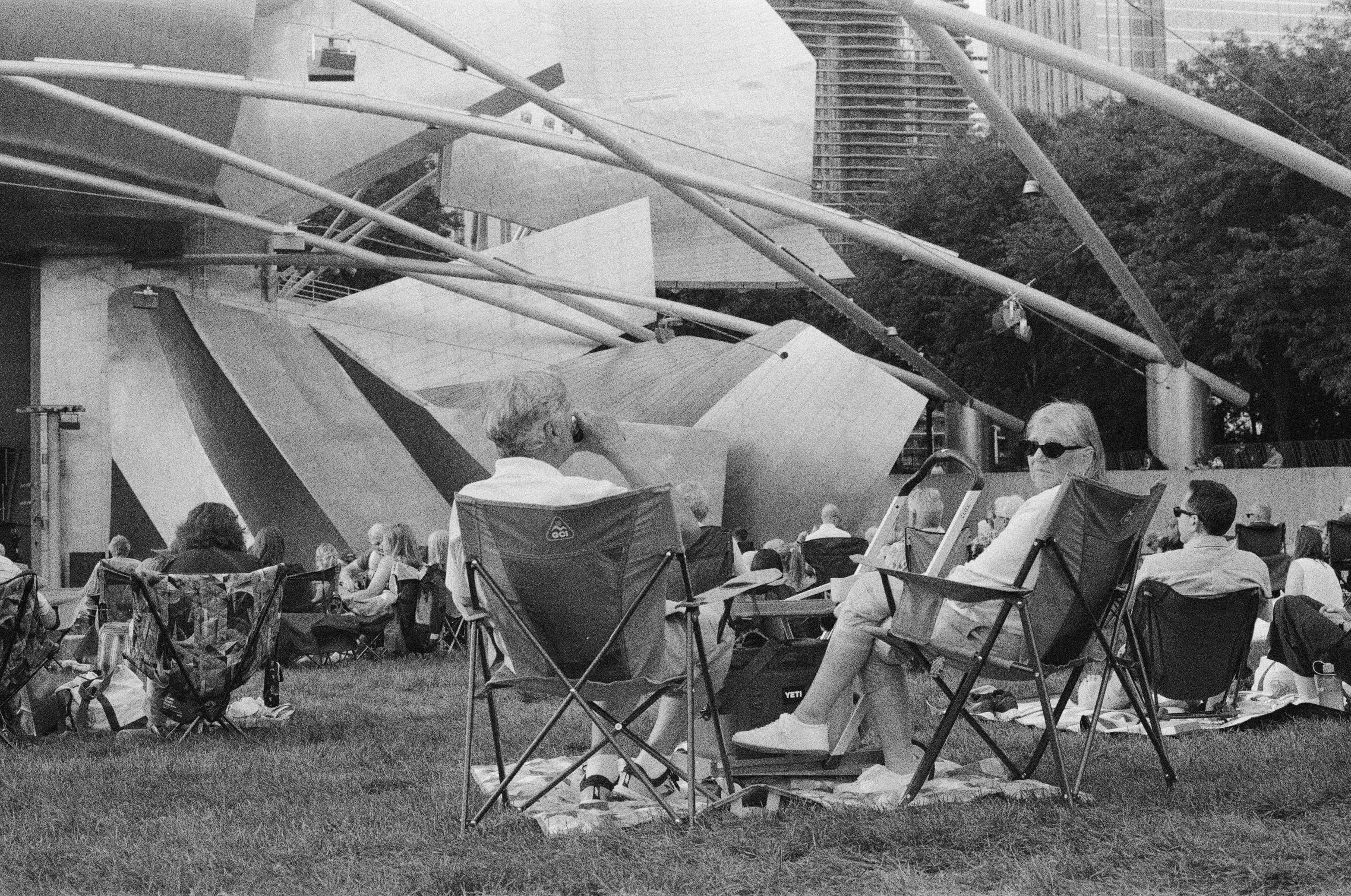 Couple at symphony